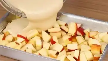 Schmilzt in deinem Mund Schneller Apfelkuchen in 5 Minuten1