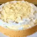 Schneekuchen mit 500 g Magerquark 1 Packung Vanillepuddingpulver1