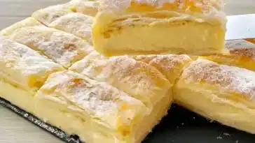 Sowas von lecker Vanillecremepudding im Blaetterteig mit nur 4 Zutaten1