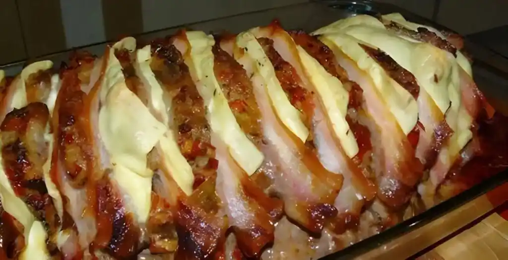 Ultrasaftig, Weihnachtliches Geschichtetes Fleisch