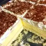 Vanillecreme Kuchen ohne Backen mit 2 Packung Puddingpulver1
