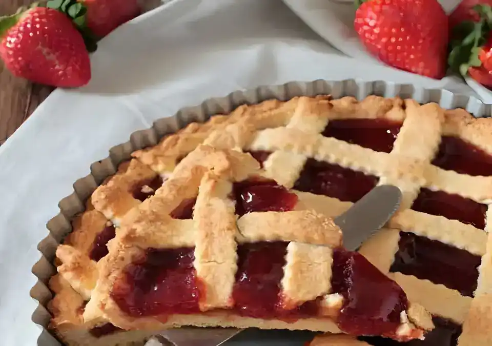 Alpentorte mit Marmelade