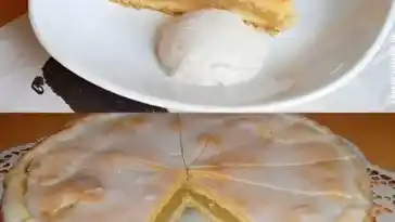 Berliner Apfelkuchen mit 1 Glas Apfelmus in 50 Minuten gebacken W2xEX 2.5x