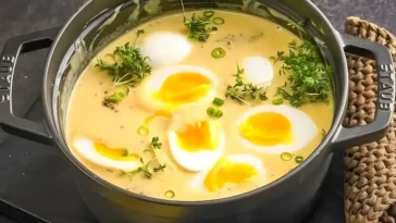 Ein essen den alle lieben Eier in Senfsauce1