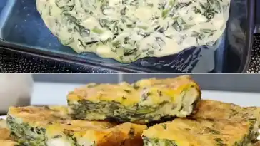 Einfach alle Zutaten hineingeben und backen Leckere Spinatpita die 3x in Woche auf den Tisch kommt W2xEX 2.5x