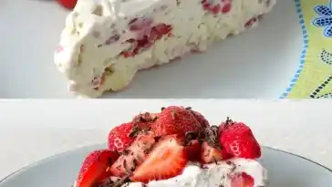 Eistorte mit 1 kg Erdbeeren 400 g Frischkaese absoluter Suchtfaktor W2xEX 2.5x