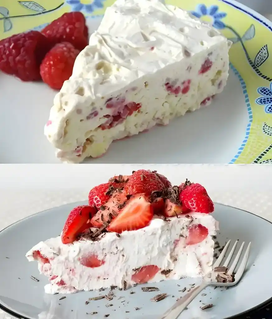 Eistorte mit 1 kg Erdbeeren & 400 g Frischkäse absoluter Suchtfaktor