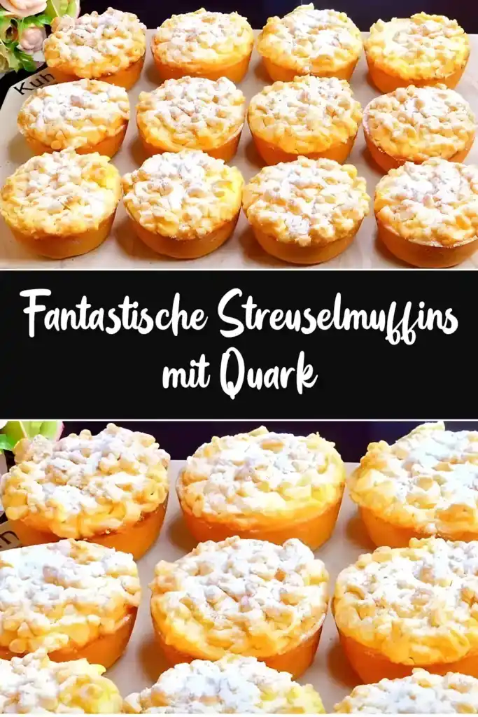 Fantastische Streuselmuffins mit Quark 1 Fantastische Streuselmuffins mit Quark