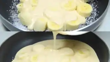 Fitness Pfannkuchen mit 1 grosse Banane und 20 g Protein W2xEX 2.5x