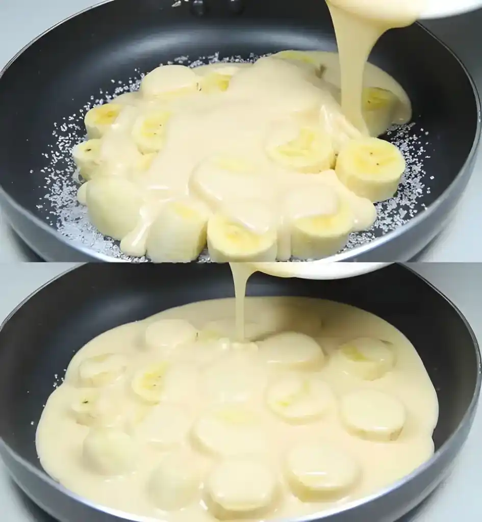 Fitness Pfannkuchen mit 1 große Banane und 20 g Protein