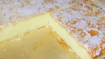 Griechischer Joghurtkuchen ohne Mehl nur 400 ml Joghurt mit 50 g Puddingpulver1