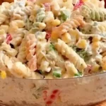 Ich konnte ihn taeglich essen Fantastischer Nudelsalat mit Joghurt Sosse1