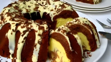 Ich veruehre 450g Quark backe den Quark Gugelhupf in 10 Minuten1