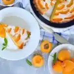 Mandeltarte mit Aprikosen im Thermomix W2xEX 2x webp