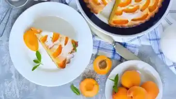 Mandeltarte mit Aprikosen im Thermomix W2xEX 2x webp