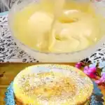 Mischen sie 500 g Griechischer Joghurt mit 5 Eier Fantastischer Joghurtkuchen W2xEX 2.5x