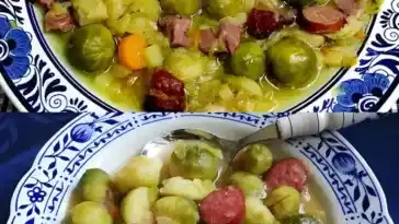 Rosenkohleintopf mit 350 g Kartoffeln wie unsere Oma es immer gekocht hat W2xEX 2.5x