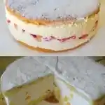 Sie ist einfach verfuehrerisch Kaesesahne Torte mit 1 Paeckchen Gelatine W2xEX 2.5x