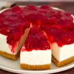 Supercremiger Kasekuchen mit 800 g Frischkaese 30 Minuten kuehl stellen1