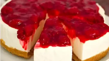 Supercremiger Kasekuchen mit 800 g Frischkaese 30 Minuten kuehl stellen1
