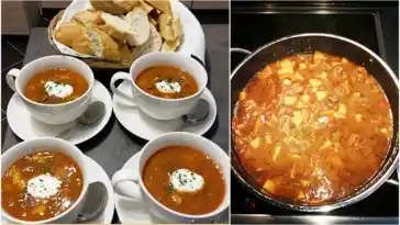 Szegediner Gulaschsuppe in der Low Carb Version W2xEX 4x 2n