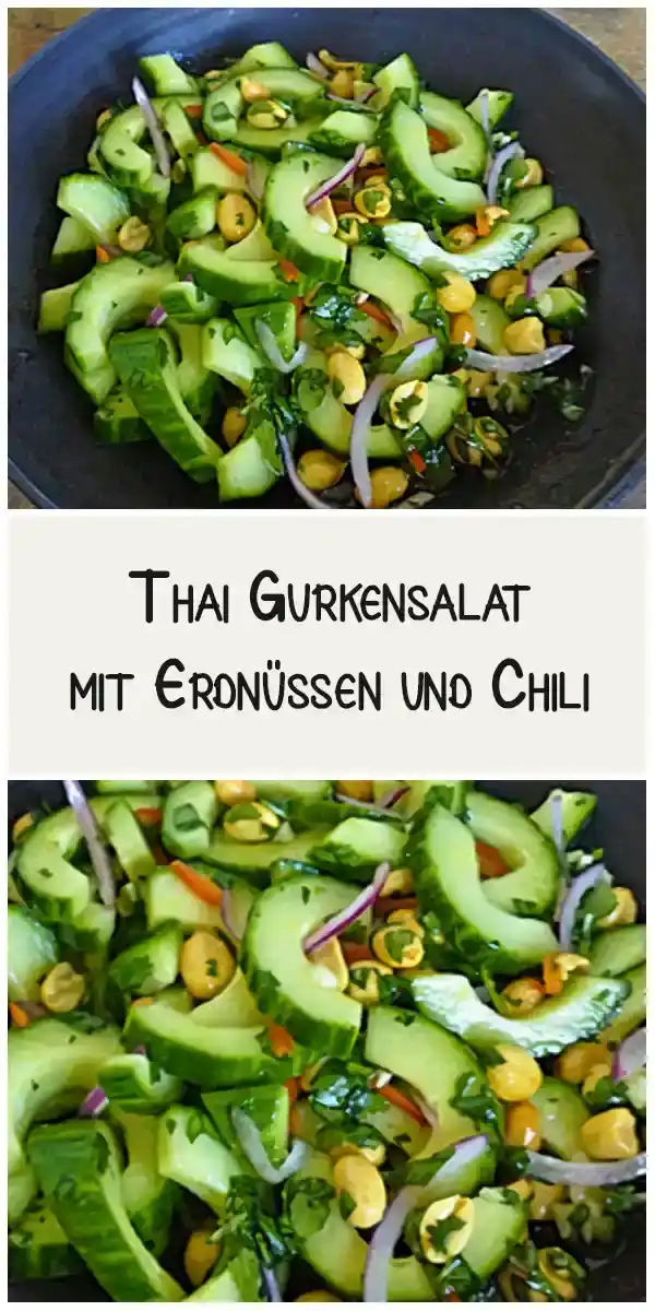Thai Gurkensalat mit Erdnüssen und Chili 1 Thai Gurkensalat mit Erdnuessen und Chili