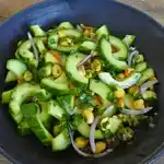Thai Gurkensalat mit Erdnuessen und Chili W2xEX 4x 2n