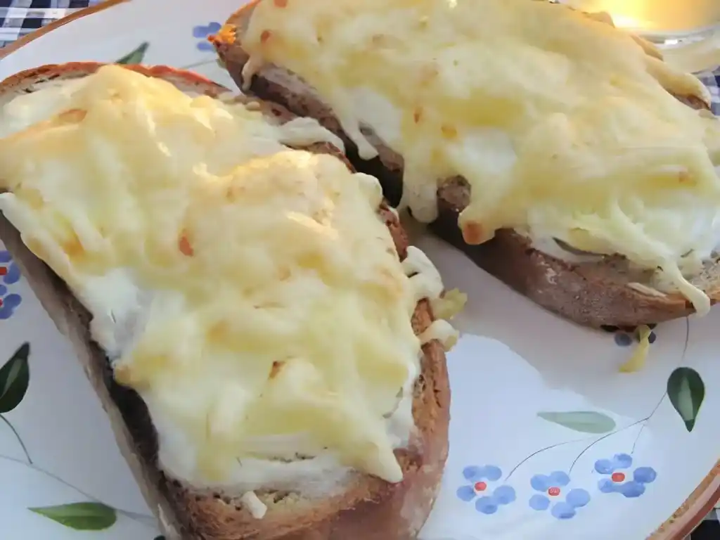 Überbackenes Zwiebelbrot