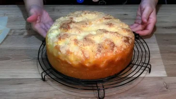 Wie ich ihn liebe Apfel Schmandkuchen in 10 Minuten bereit fuer den Ofen1