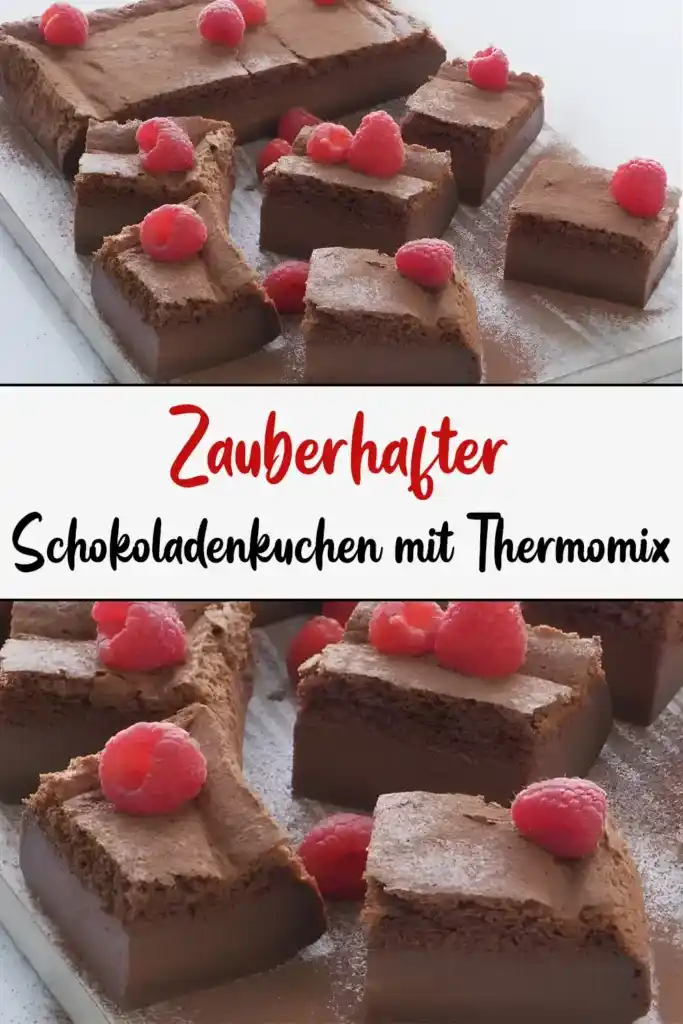 Zauberhafter Schokoladenkuchen mit Thermomix 1 Zauberhafter Schokoladenkuchen mit Thermomix pin
