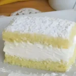 Zitrone Schnitten mit 500 ml Mascarpone in 20 Minuten gebacken1