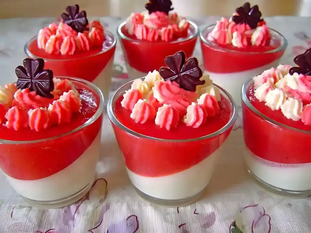 Zitronen Erdbeer Creme
