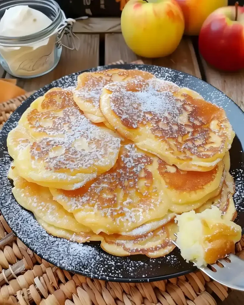 Apfel-Joghurt-Pfannkuchen – Boahh, Ein Traum
