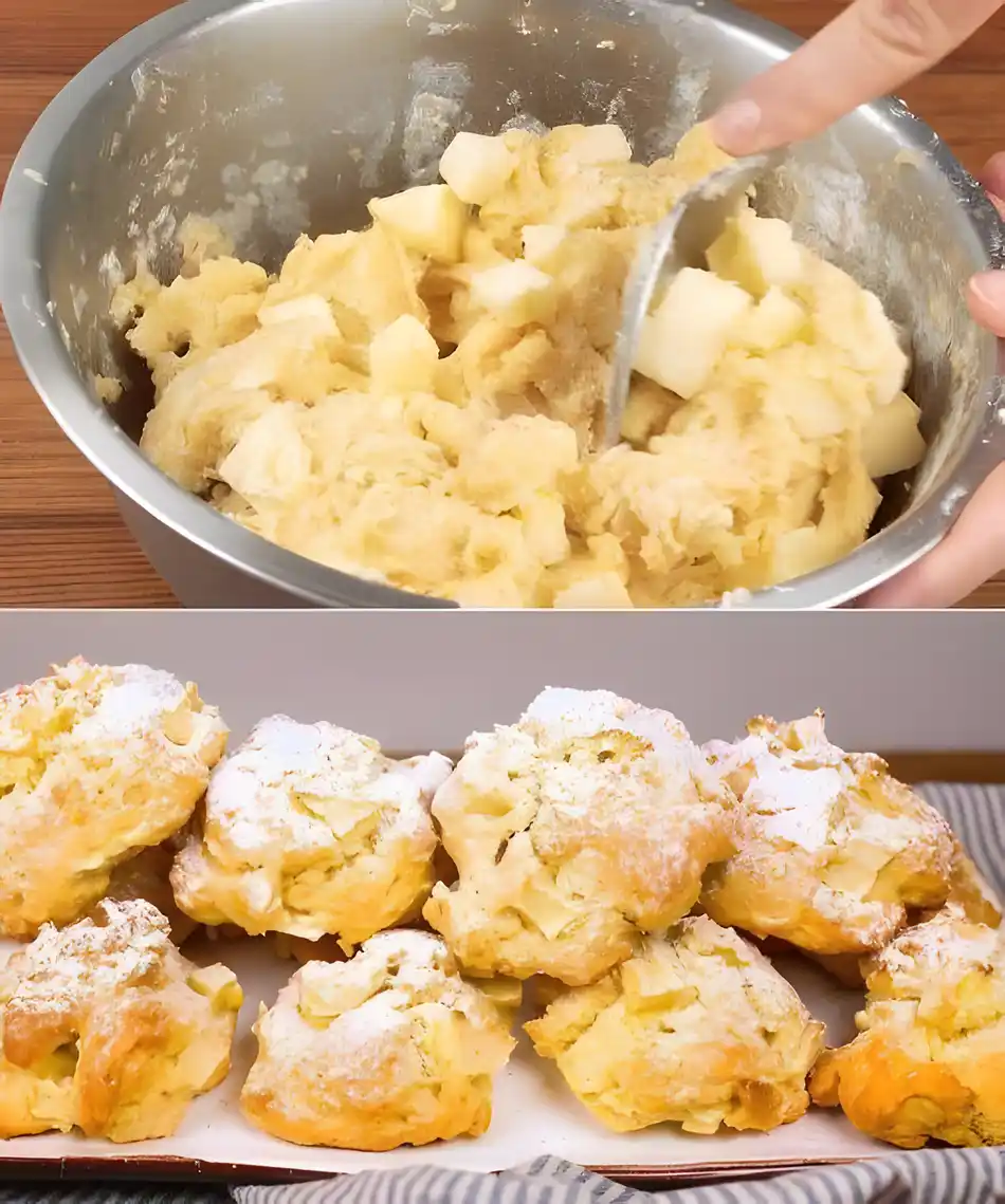 Apfelküchlein mit Zimtzucker