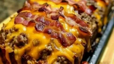 Bacon Kaeseburger Fleischkuchen W2xEX 2.5x