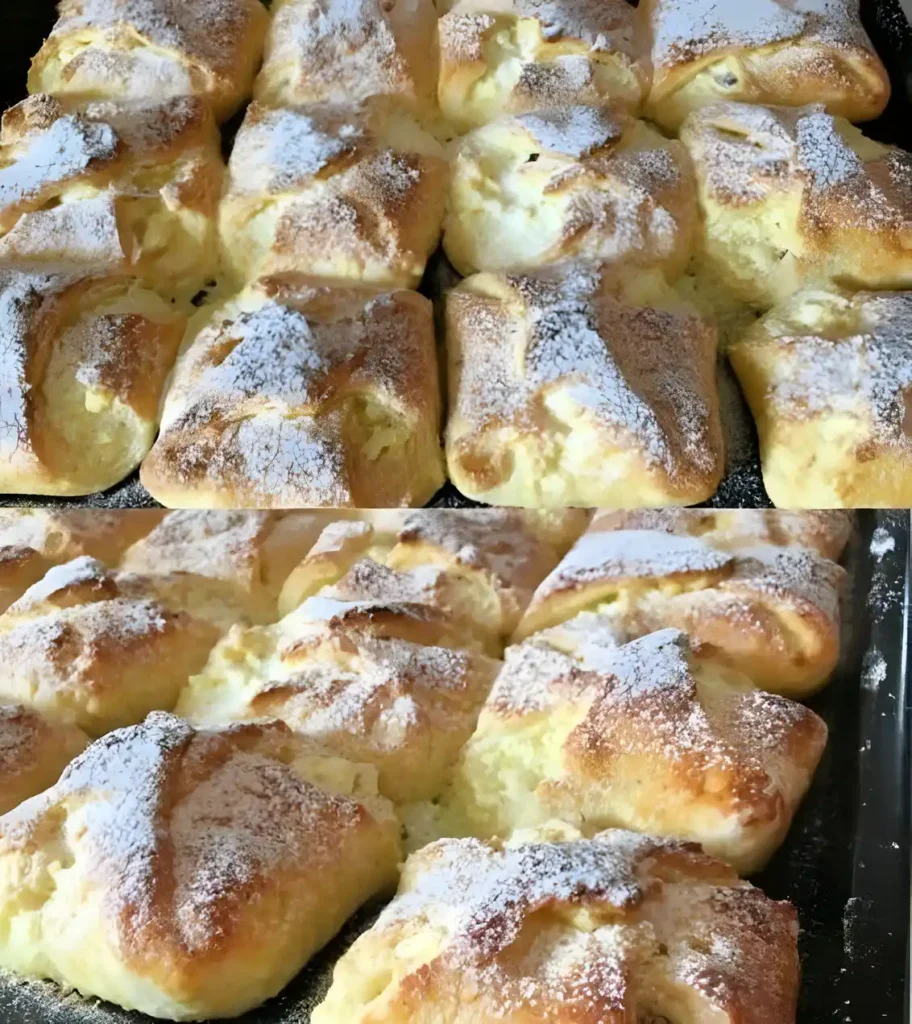 Besser als die vom Bäcker, Taschen mit 300g Quark die immer gelingen
