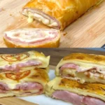 Blaetterteigstrudel mit Schinken und Kaese in 10 Minuten W2xEX 2.5x