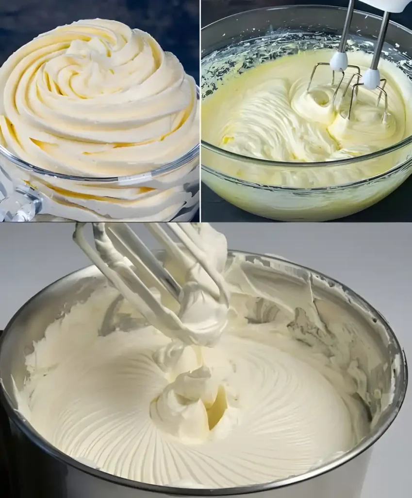 Buttercreme mit 3 Zutaten in wenigen Minuten