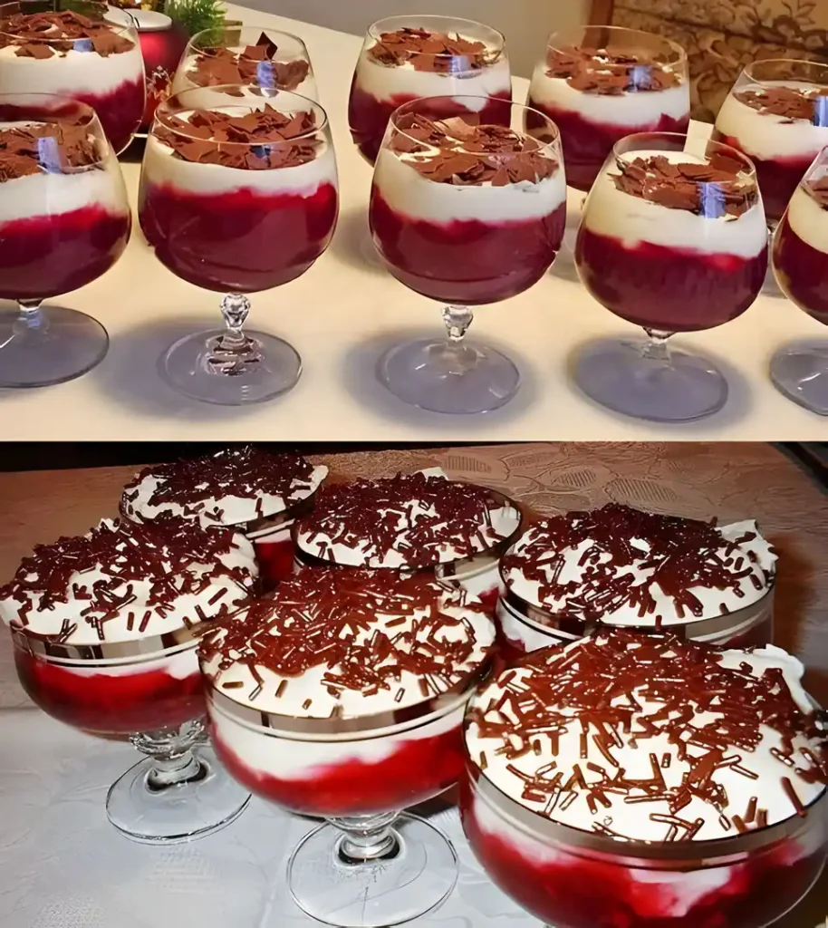 Da ist Suchtfaktor vorprogrammiert, Schneewittchen Dessert in 5 Minuten
