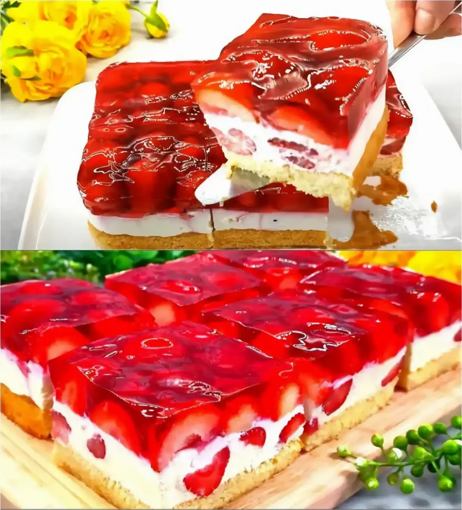 Der berühmteste Erdbeerkuchen, der auf der Zunge zergeht
