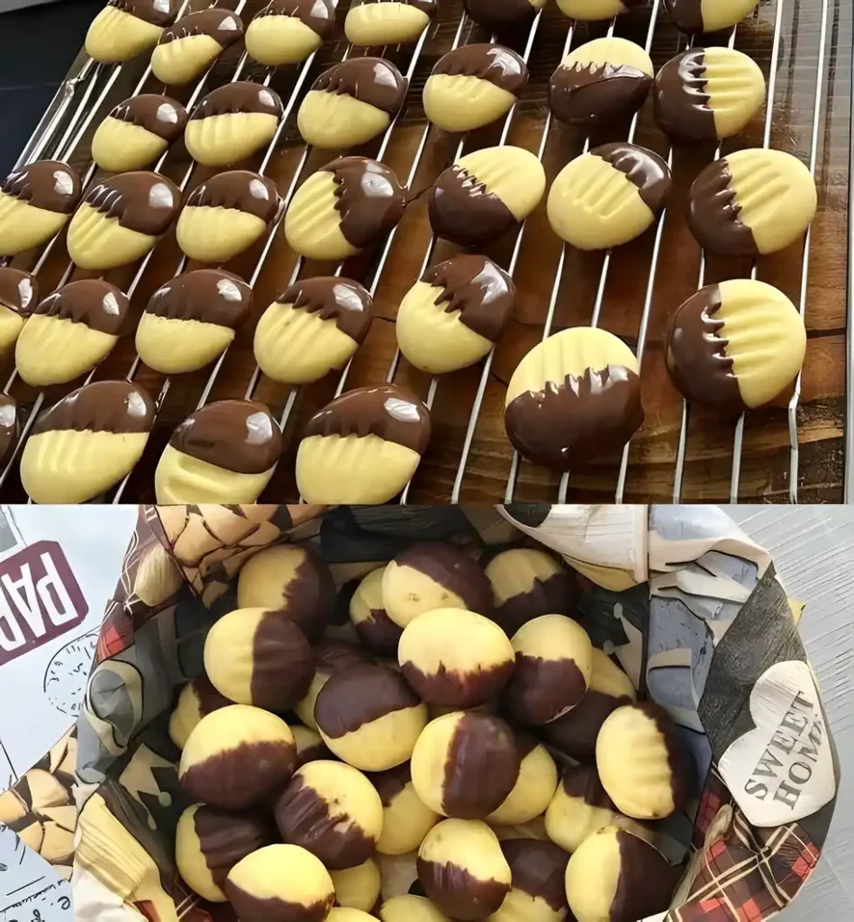 Einfache leckere Puddingkekse