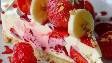 Erdbeer Kaesekuchen ohne Backen macht so suechtig W2xEX 2.5x