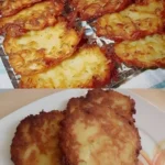 Grossmutters Reibekuchen mit 8 Kartoffeln und schnell zubereitet W2xEX 2.5x