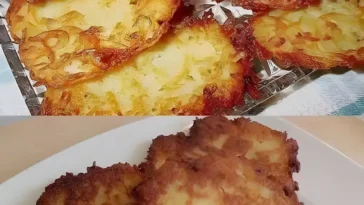 Grossmutters Reibekuchen mit 8 Kartoffeln und schnell zubereitet W2xEX 2.5x