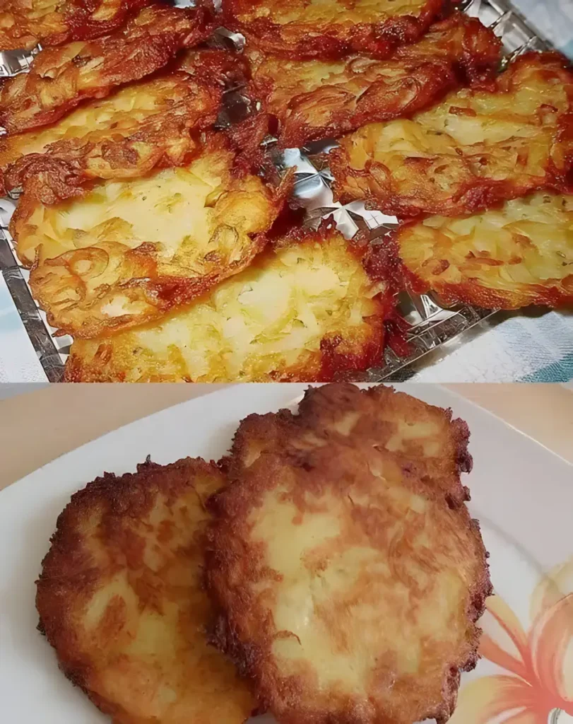 Großmutters Reibekuchen mit 8 Kartoffeln und schnell zubereitet