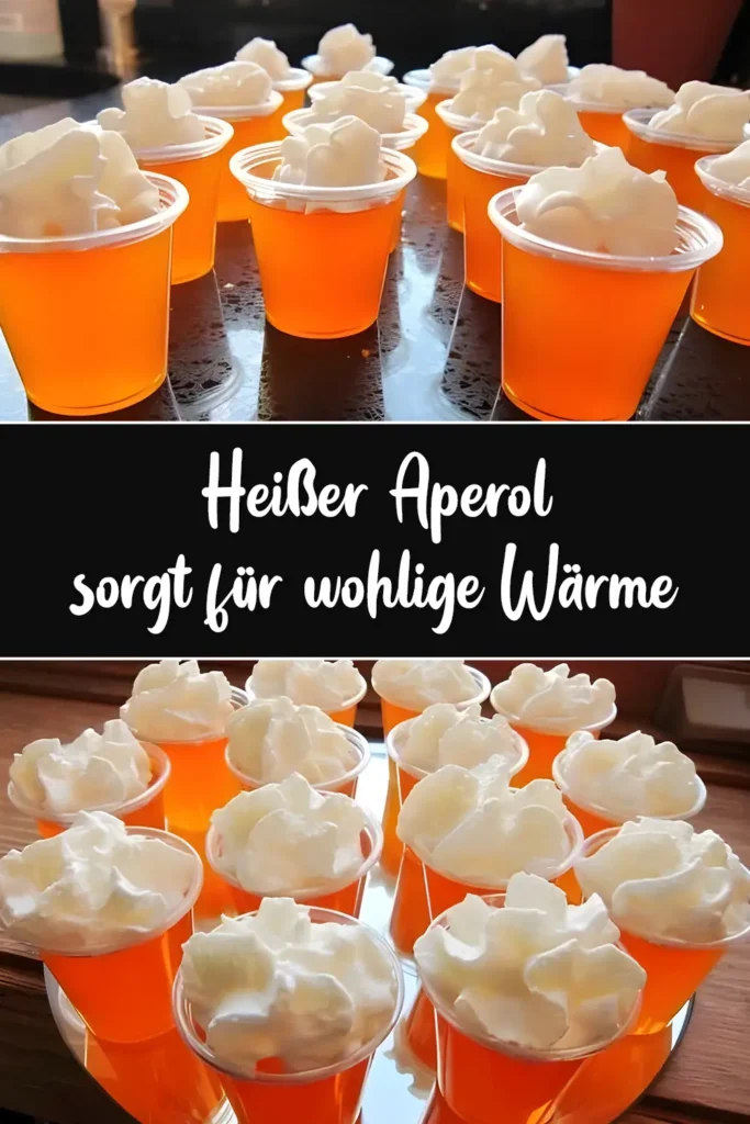 Heißer Aperol, sorgt für wohlige Wärme 1 Heisser Aperol sorgt fuer wohlige Waerme