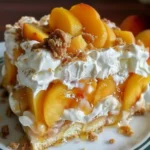 Himmlischer Sommer Pfirsich Cobbler Poke Kuchen W2xEX 2.5x