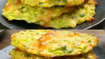 In 3 Minuten und besser als Pizza Zucchini Puffer mit Haferflocken W2xEX 2.5x
