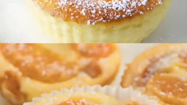 Kaesekuchenmuffins mit 250g Magerquark und 1 Packung Puddingpulver W2xEX 2.5x