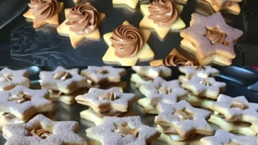 Linzer Sterne ein wahrer Traum so lecker W2xEX 2.5x